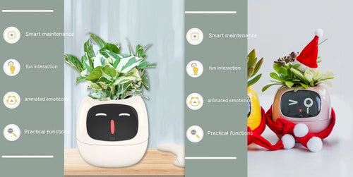 Smart Planter Endless Fun Over 49 Rich Expressions 7 Smart Sensors And -