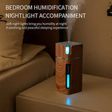 Ultrasonic Air Humidifier USB Mini Mist Maker LED Light