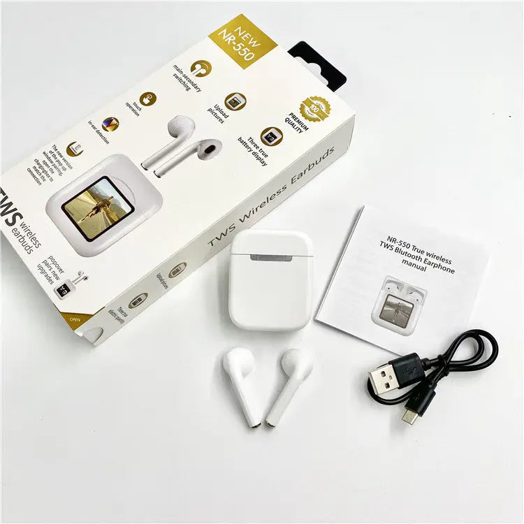 Wireless Headset Bluetooth High-definition LCD Display