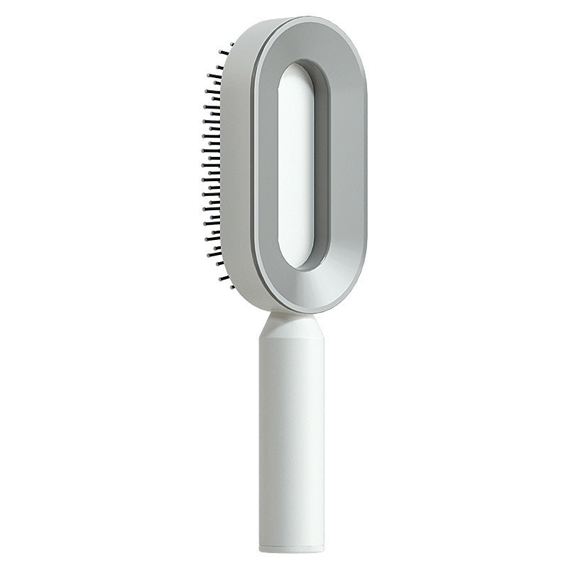Self Cleaning Hair Brush For Women One-key Cleaning Hair Loss Airbag