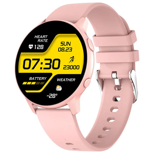 Smart Watch Full Circle Full Touch Heart Rate Pedometer