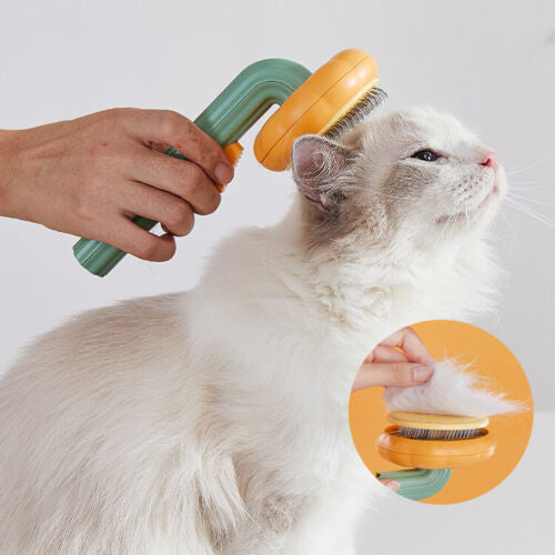 Pet Brush, Pet Grooming Self Cleaning Slicker Brush For Dogs