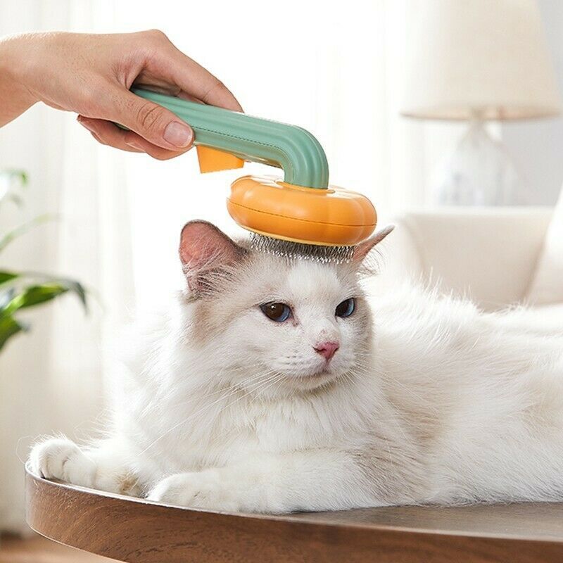 Pet Brush, Pet Grooming Self Cleaning Slicker Brush For Dogs