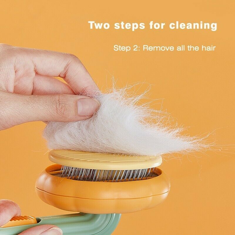 Pet Brush, Pet Grooming Self Cleaning Slicker Brush For Dogs
