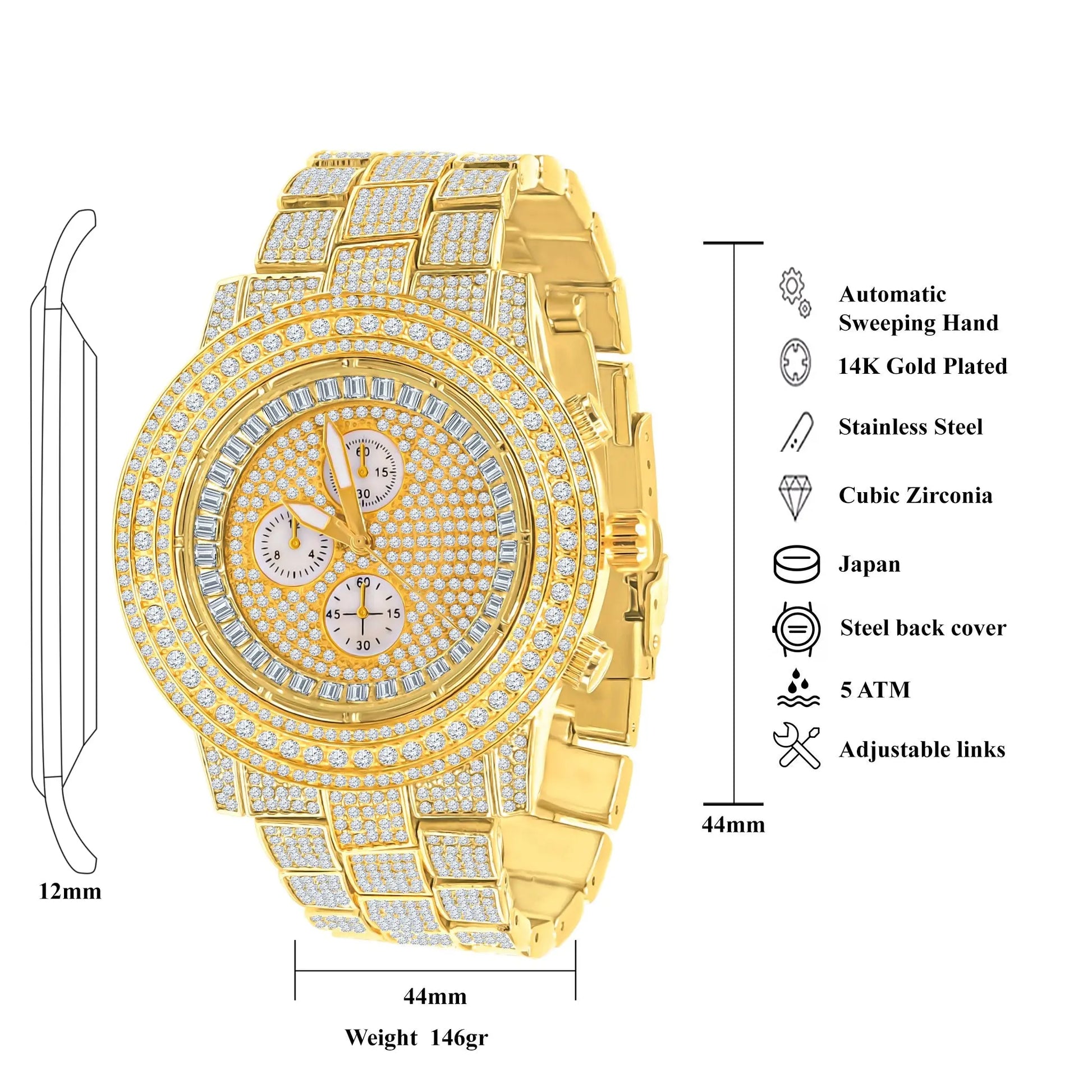 COMELY HIP HOP WATCH | 562762