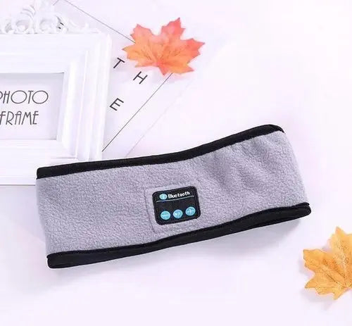 Wireless Bluetooth-compatible Headband Outdoor Fitness Yoga Headband Blue Strawberry
