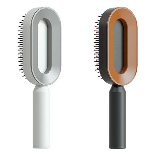 Self Cleaning Hair Brush For Women One-key Cleaning Hair Loss Airbag