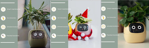 Smart Planter Endless Fun Over 49 Rich Expressions 7 Smart Sensors And -