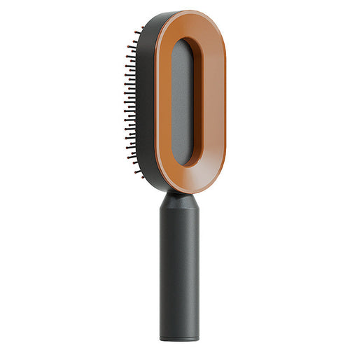 Self Cleaning Hair Brush For Women One-key Cleaning Hair Loss Airbag