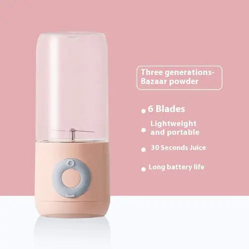 Portable Juicer Wireless Charging Mini Electric