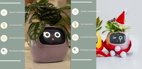 Smart Planter Endless Fun Over 49 Rich Expressions 7 Smart Sensors And -