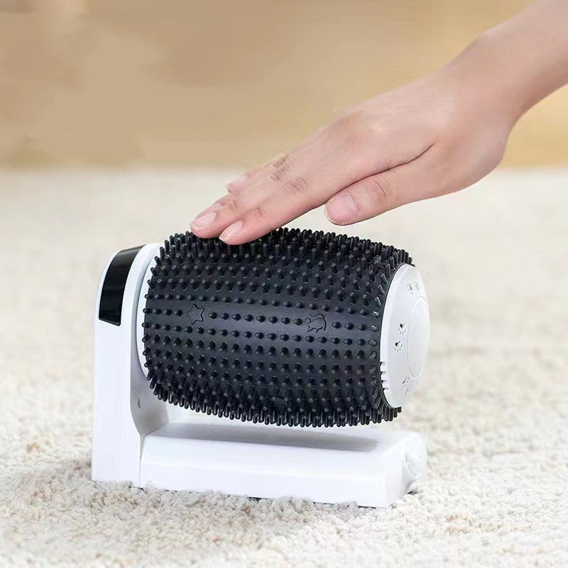 Pet Self-Cleaning Wall Brush Gentle Cat Corner Scratcher Auto Grooming