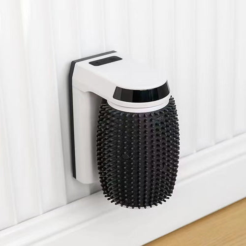 Pet Self-Cleaning Wall Brush Gentle Cat Corner Scratcher Auto Grooming
