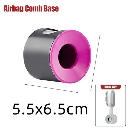Self Cleaning Hair Brush For Women One-key Cleaning Hair Loss Airbag