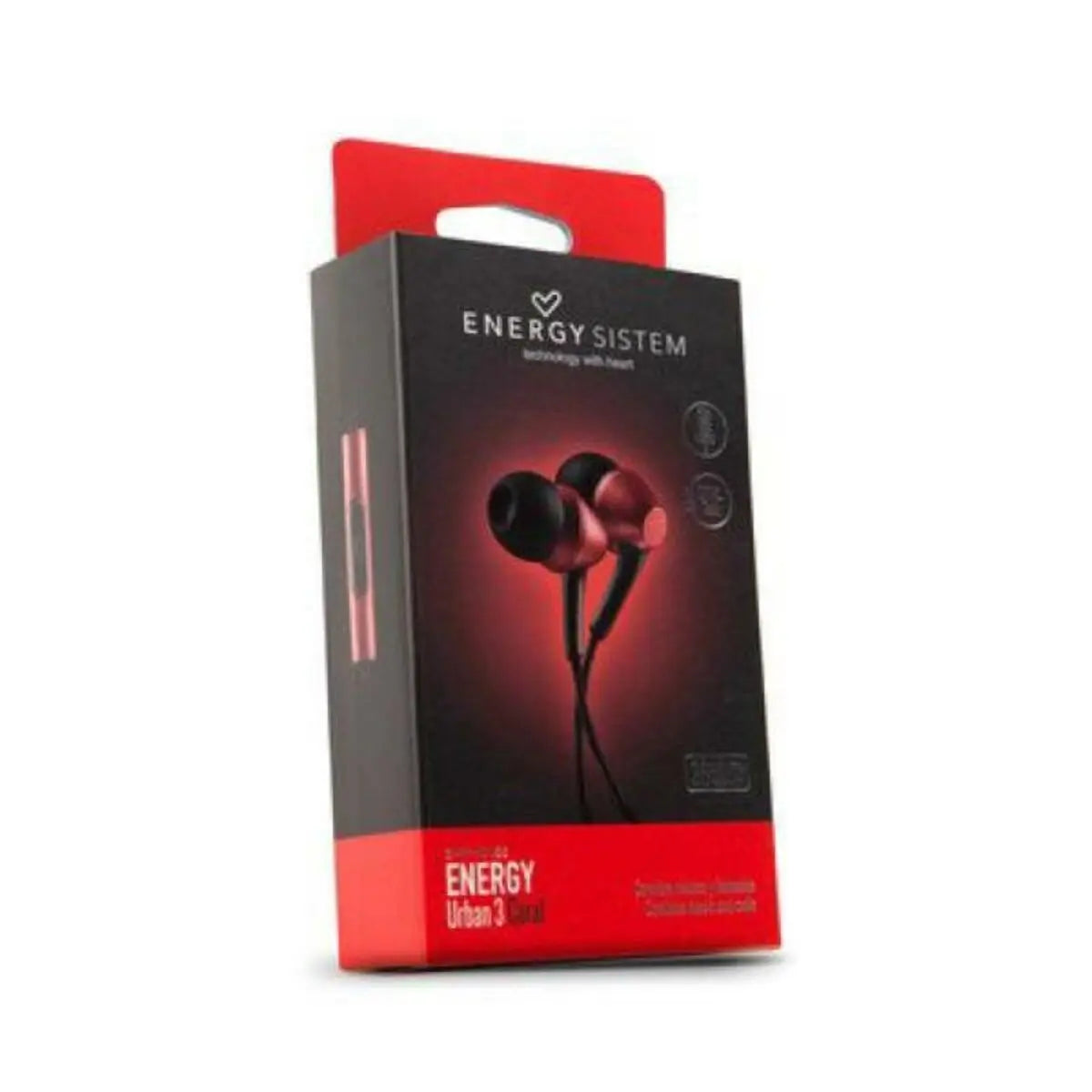 Headphones with Microphone Energy System Intra Urban 3 423156 Coral