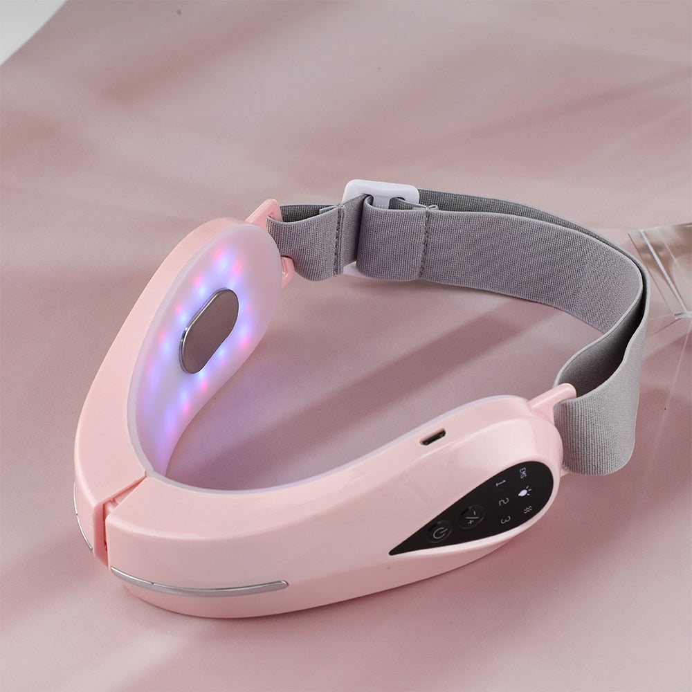 Chin V-Line Up Lift Belt Machine Blue LED Photon Therapy Face Lifting