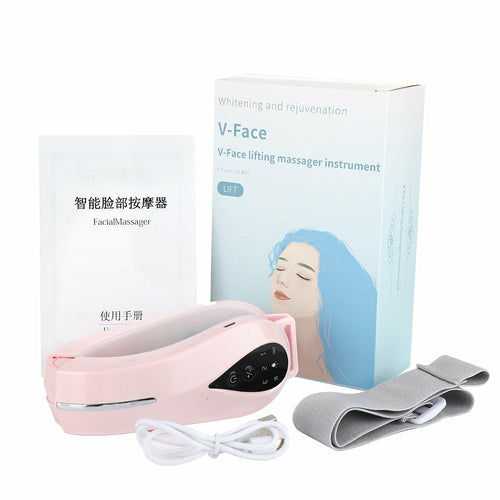 Chin V-Line Up Lift Belt Machine Blue LED Photon Therapy Face Lifting