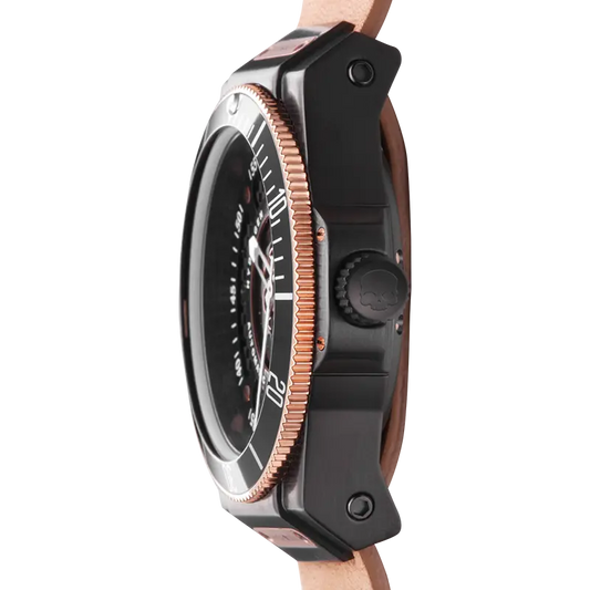 Sportivo black brown watch