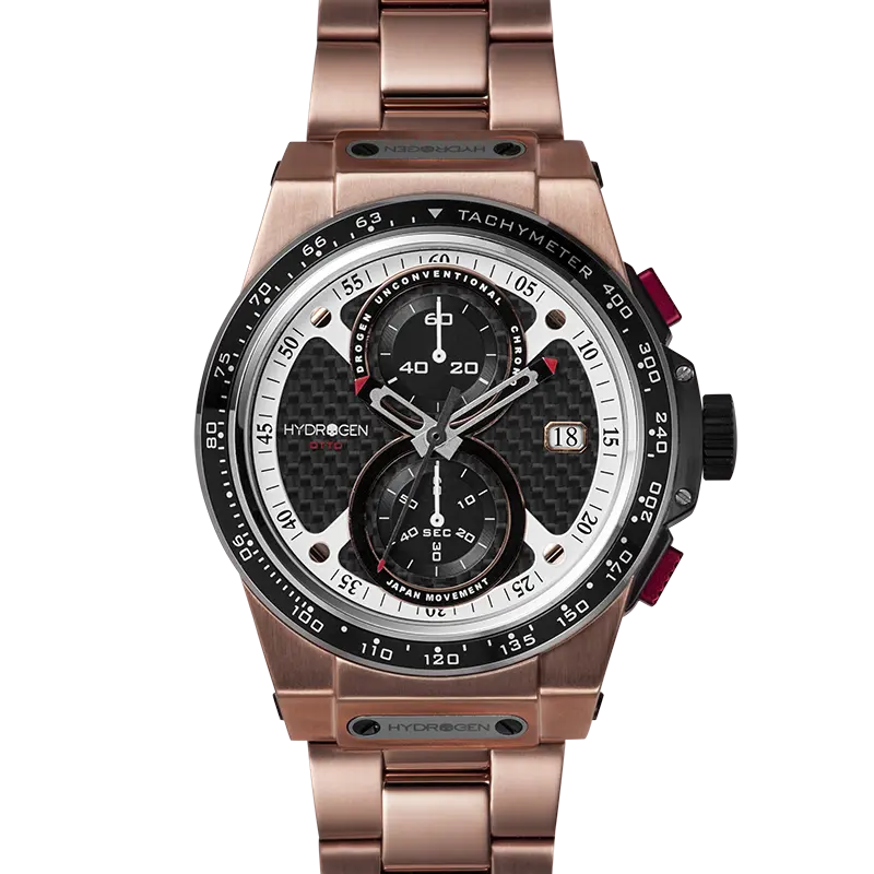 Otto Chrono Watch All Rose Gold Bracelet
