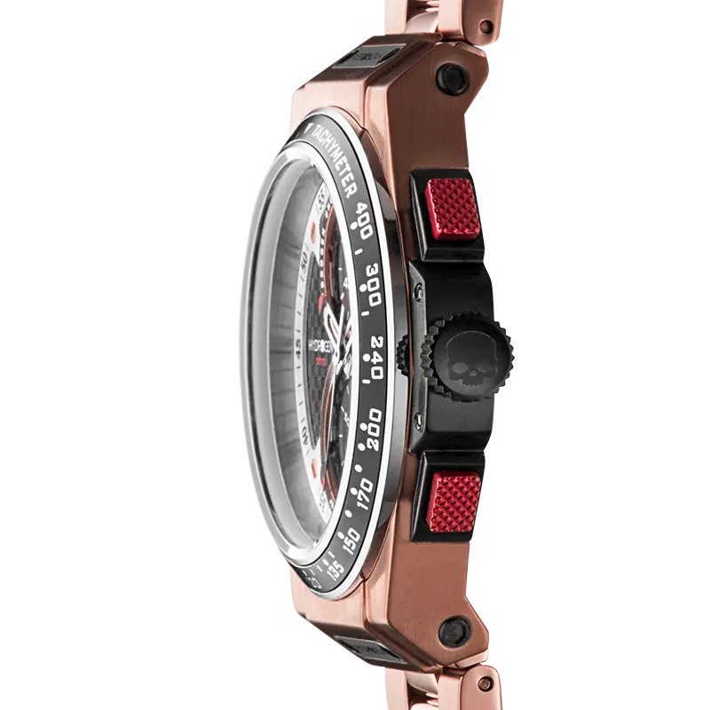 Otto Chrono Watch All Rose Gold Bracelet