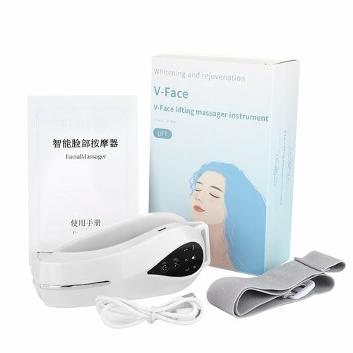 Chin V-Line Up Lift Belt Machine Blue LED Photon Therapy Face Lifting