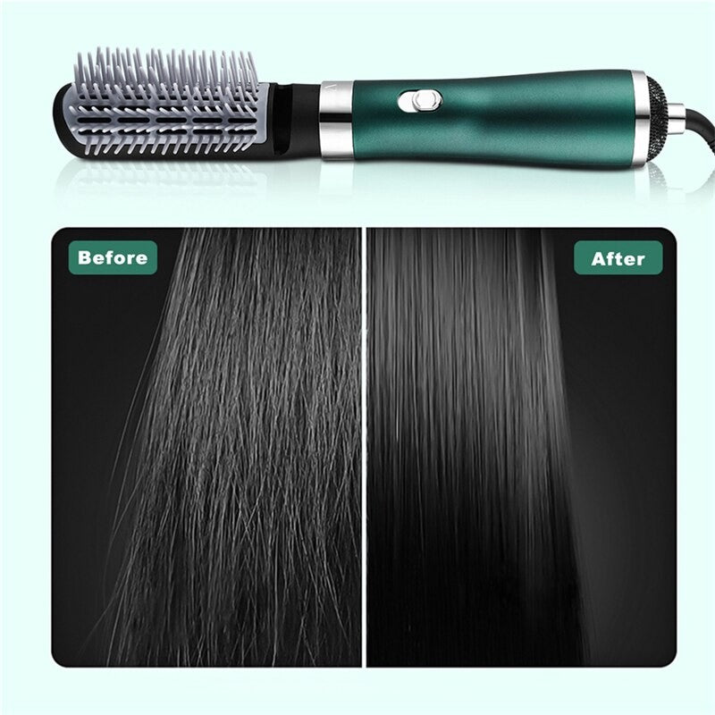 3 In 1 Electric Hair Dryer Negative Ions Rotating Salon Brush Hair