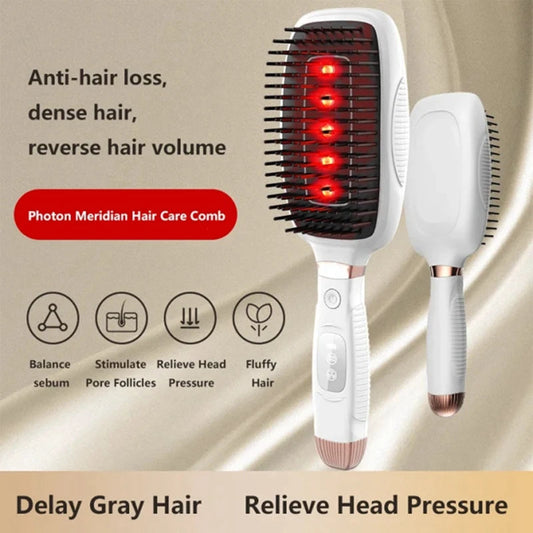 Laser Hair Growth Comb Machine 4 Core Advantages Vibration Laser EMS