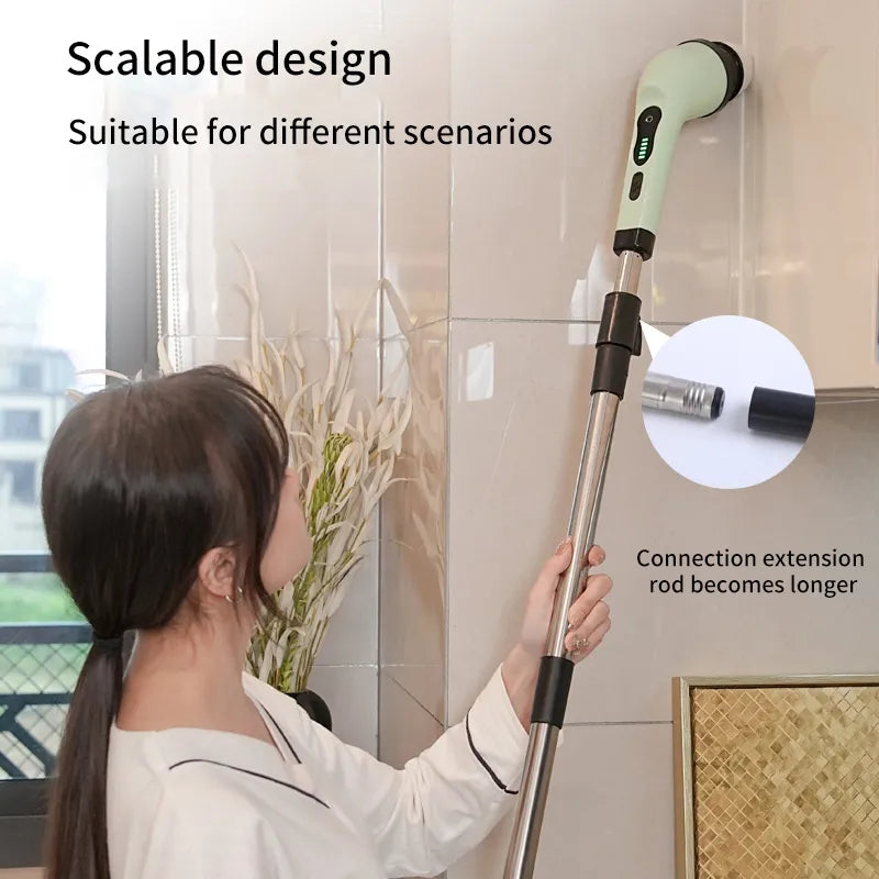 Wireless Cleaning Brush Multifunctional Bathroom Window