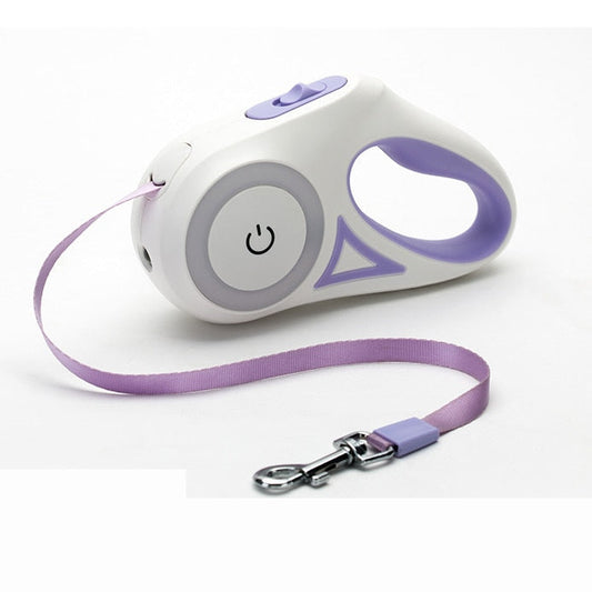 Automatic Retractable  Leash Lighting Dog