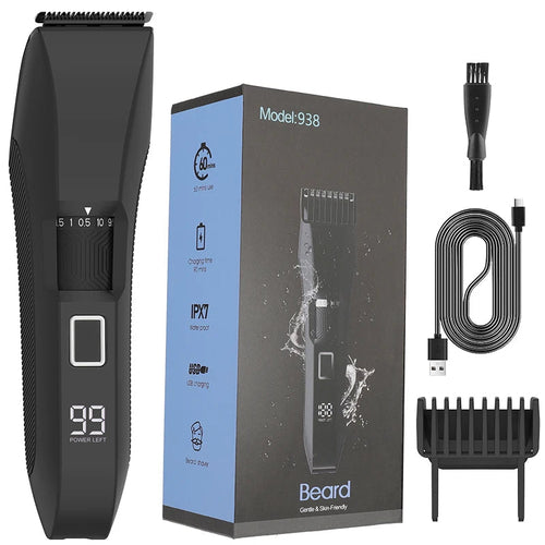 Electric Groin Hair Trimmer Pubic Hair Trimmer Body Grooming