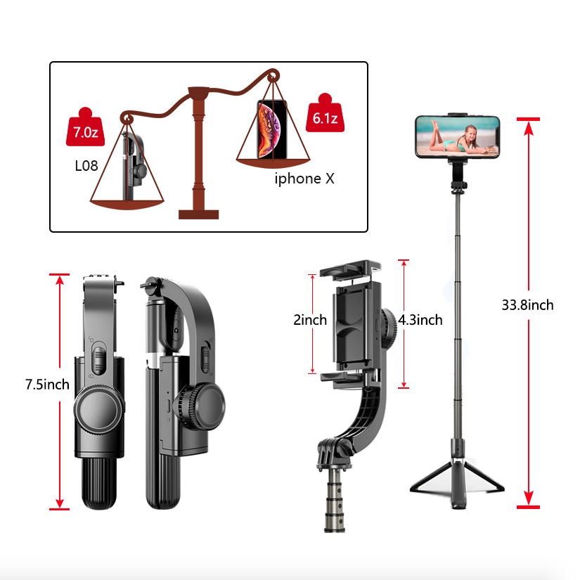 Ninja Selfie Stick Tripod Stabilizer