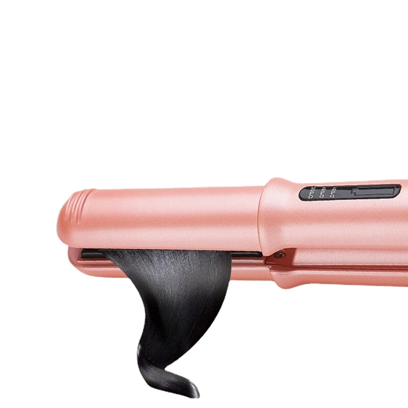 USB Hair Curler Rechargeable Cordless Hair Straightener Styles Tool