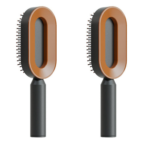 Self Cleaning Hair Brush For Women One-key Cleaning Hair Loss Airbag