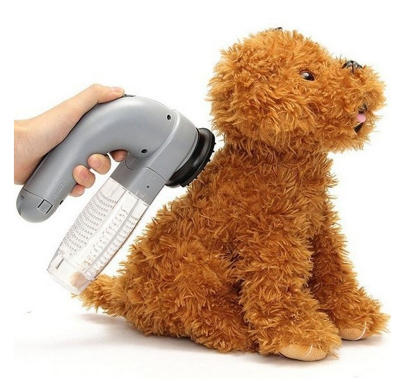 Electric Pet Hair Brush Portable Pet Massage Cleaning