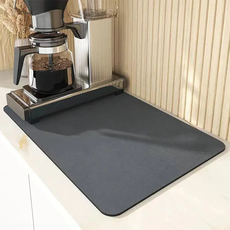 VIKAMA 30X40CM Diatomite Coffee Placemats Individual Table Placemats Placemat Table Kitchen Absorbent Mat Mini Rug No BrandLK