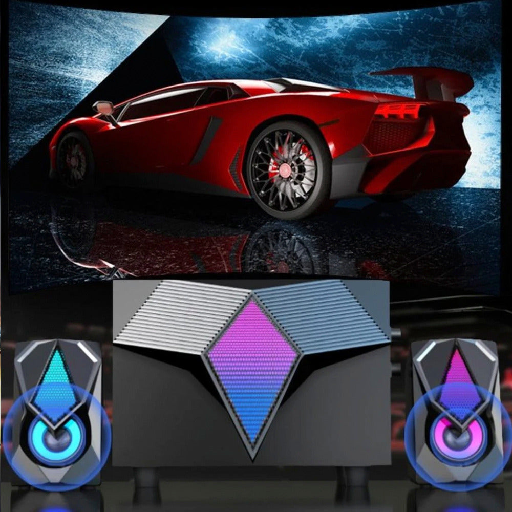Dragon RGB  Speakers For Computer Gaming