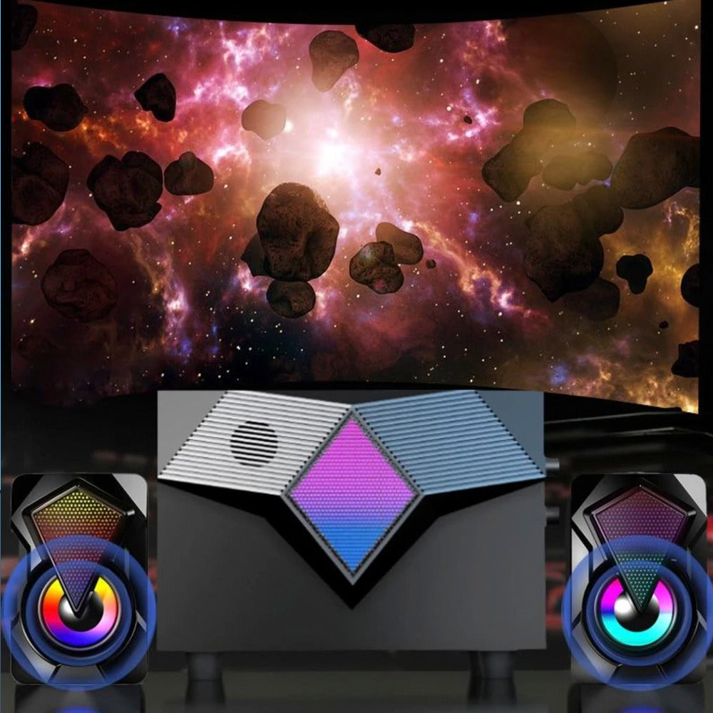 Dragon RGB  Speakers For Computer Gaming