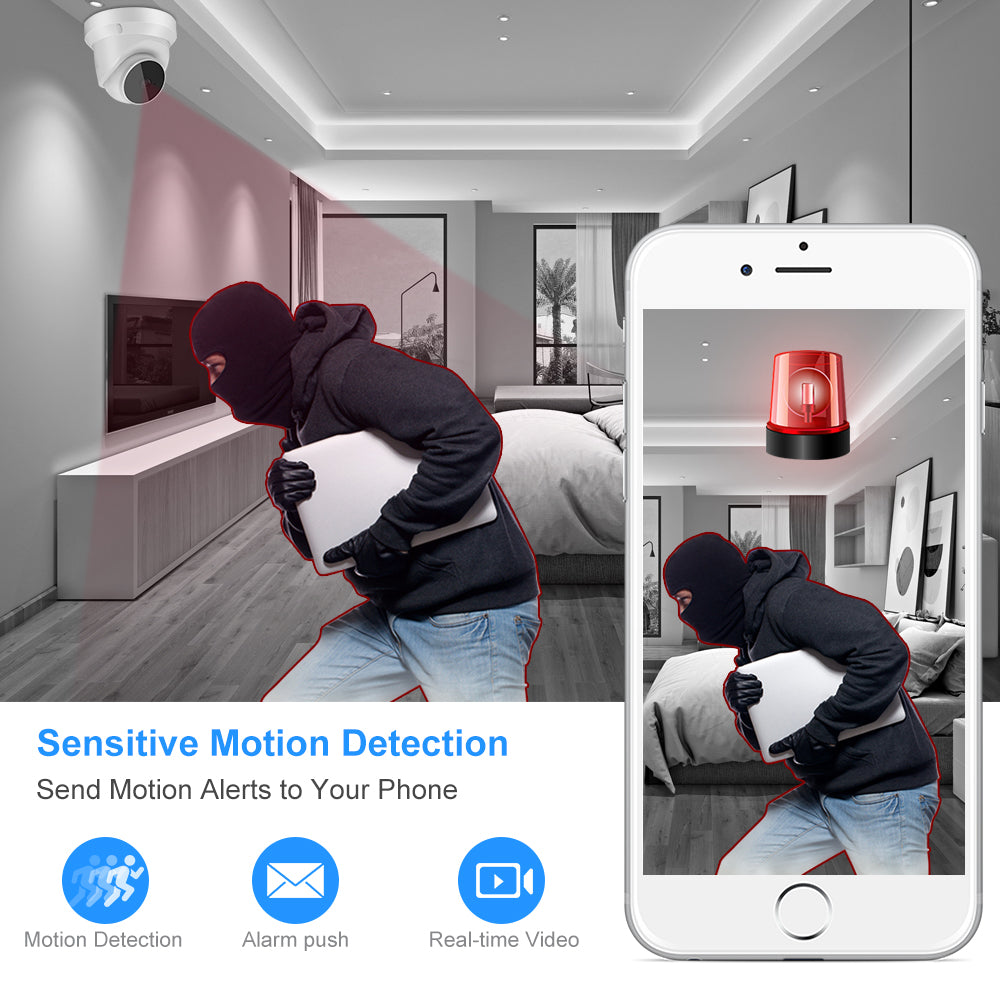 Wi-Fi Camera Baby Monitor Home Security Camera