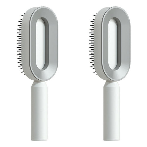 Self Cleaning Hair Brush For Women One-key Cleaning Hair Loss Airbag