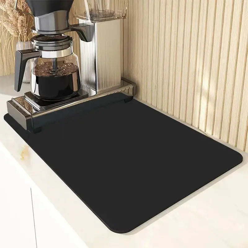 VIKAMA 30X40CM Diatomite Coffee Placemats Individual Table Placemats Placemat Table Kitchen Absorbent Mat Mini Rug No BrandLK