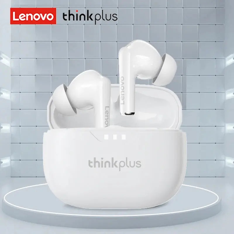 100% Original Lenovo Headphones Wireless Bluetooth 5.2 Earbuds HiFi Stereo Noise Reduction Headphones Touch Control 250mAH New