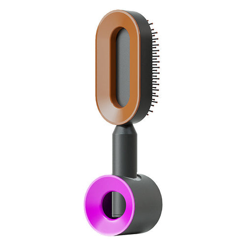 Self Cleaning Hair Brush For Women One-key Cleaning Hair Loss Airbag