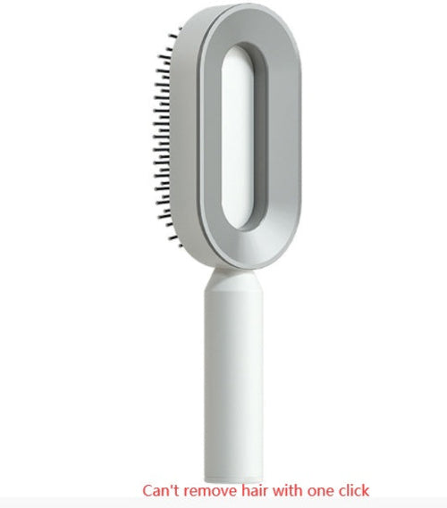 Self Cleaning Hair Brush For Women One-key Cleaning Hair Loss Airbag
