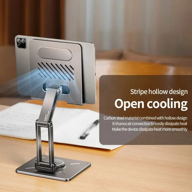 Desktop Rotating Stand That Supports IPad, A Versatile Adjustable Folding Phone Stand, Universal Temu
