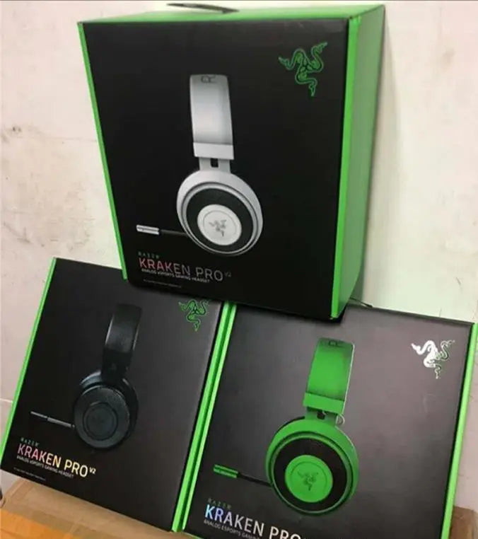 2020 Razer Kraken Pro V2 headphones Analog Gaming Headset