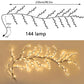 7.55 ft 144 LED USB Flexible Branch Wall Lights Indoor Decor for 