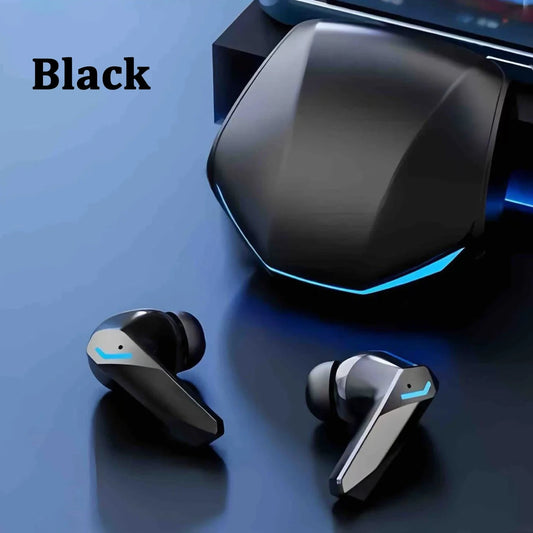 GM02 Bluetooth 5.3 Earphones Sports Headset Wireless In-Ear Gaming with Mic Dual Mode Music Headphones New 