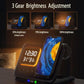 15W Wireless Chargers Stand 5 In1 LED Digital Alarm Clock Fast 