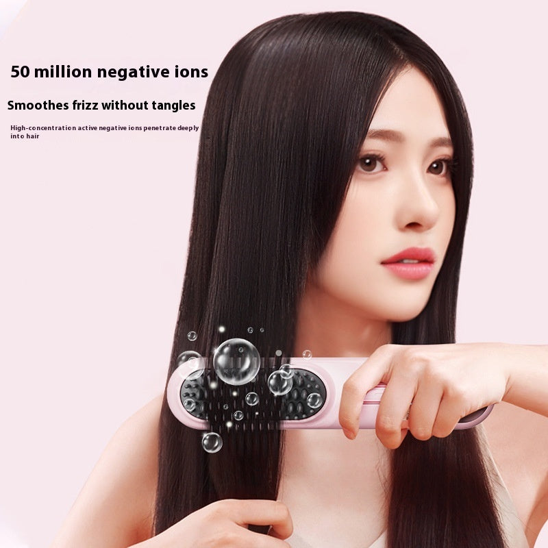 Wet Dry Hair Straightener Cordless Hair Straightener Brush With Fast 