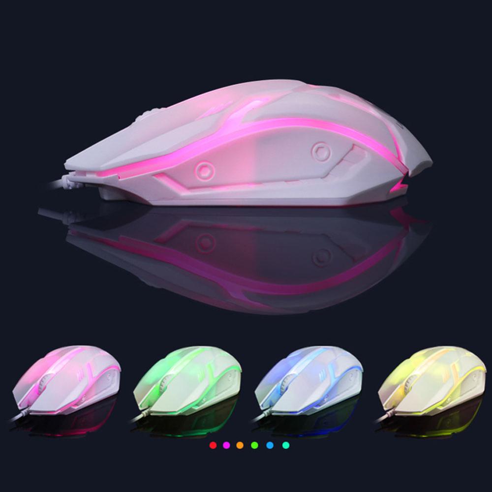 Gaming Keyboard Mouse Glowing Set 